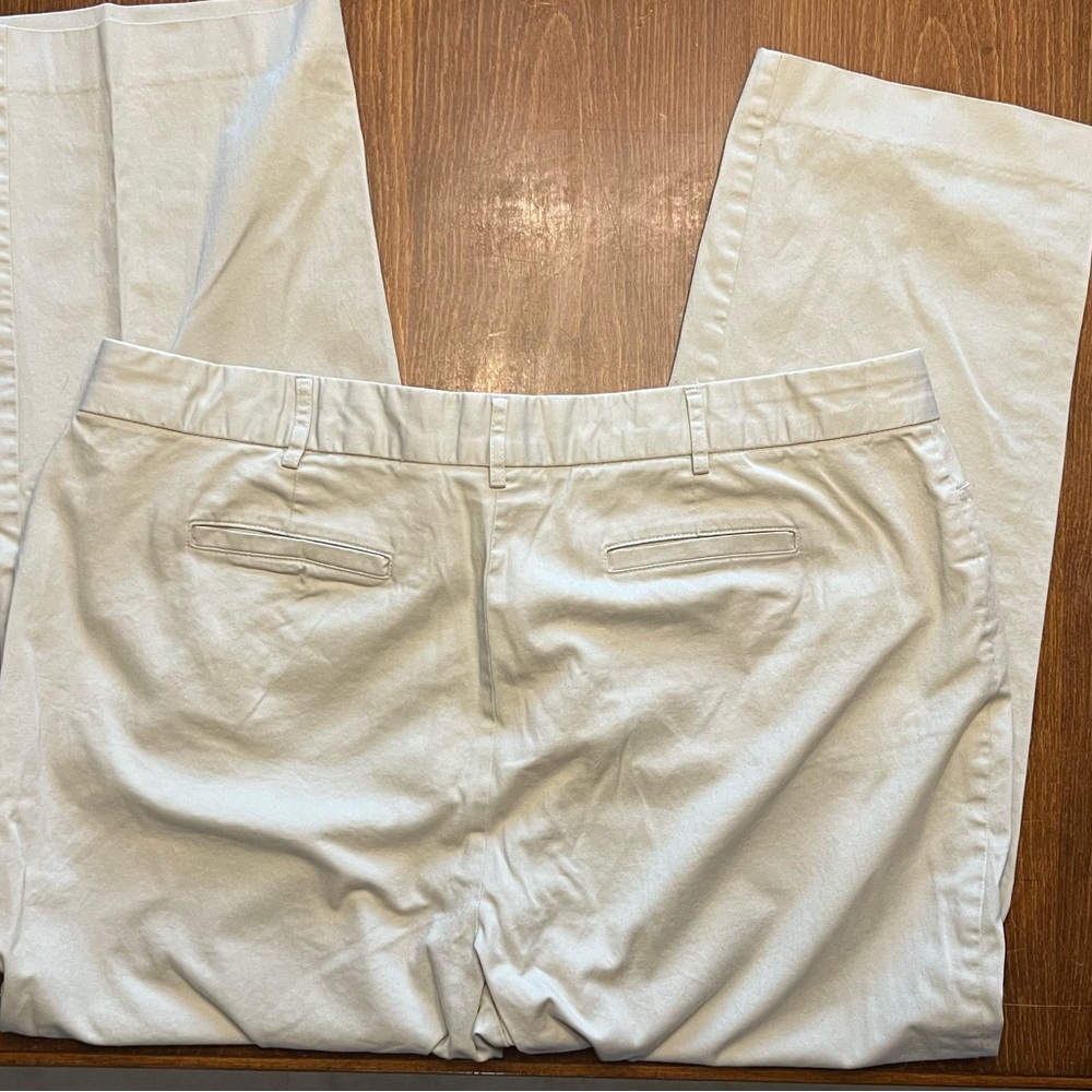 Sag Harbor Women's Stretch Pants in Cream - Size 20W